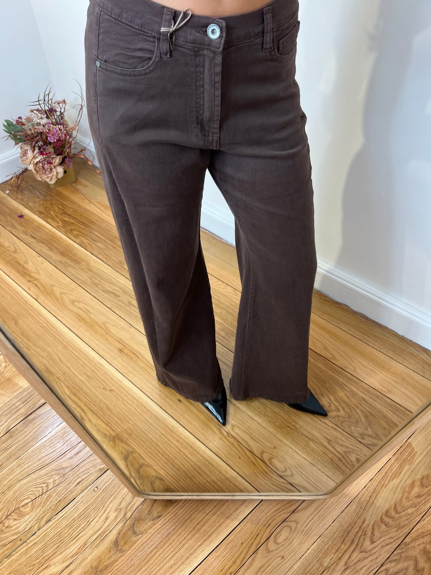 Jeans Wide Leg Brend