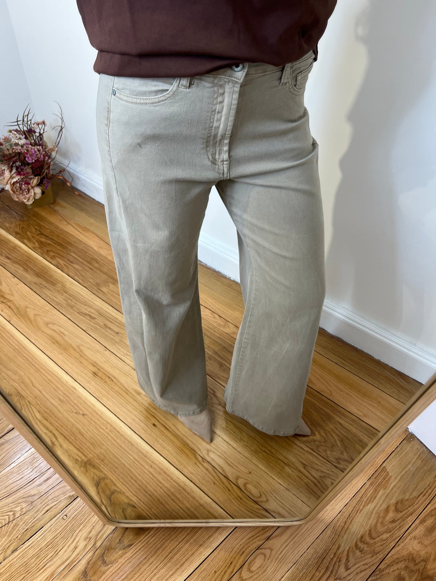 Jeans Wide Leg Brend