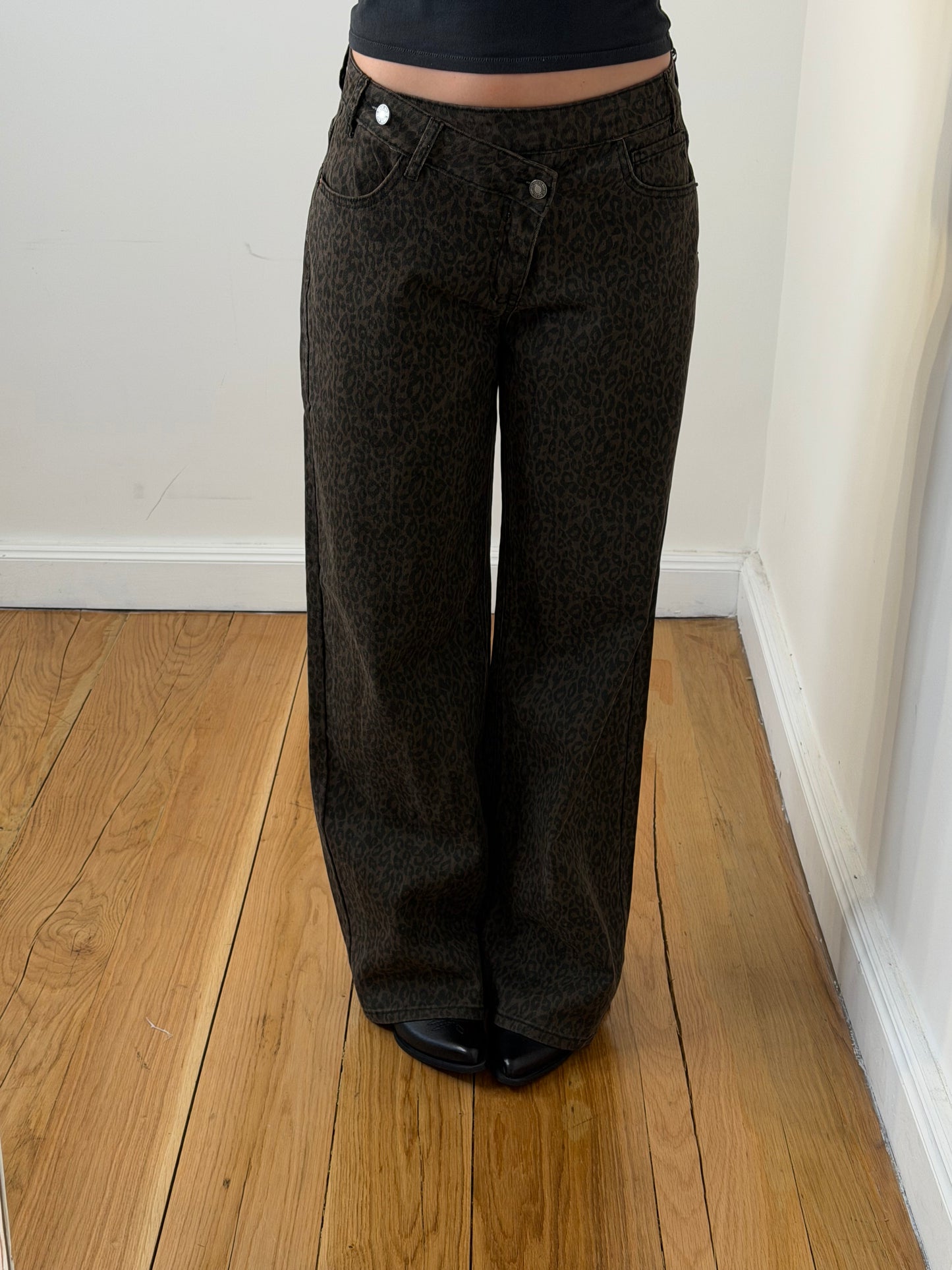 Jeans Incrociato Maculato My-d