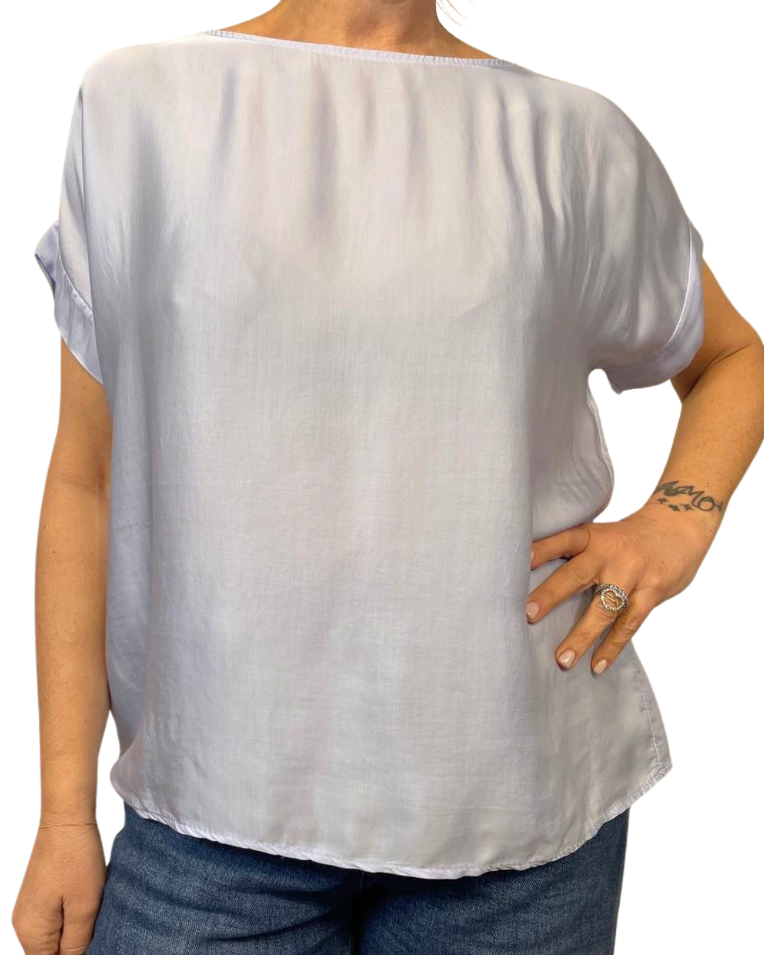T-shirt Satin