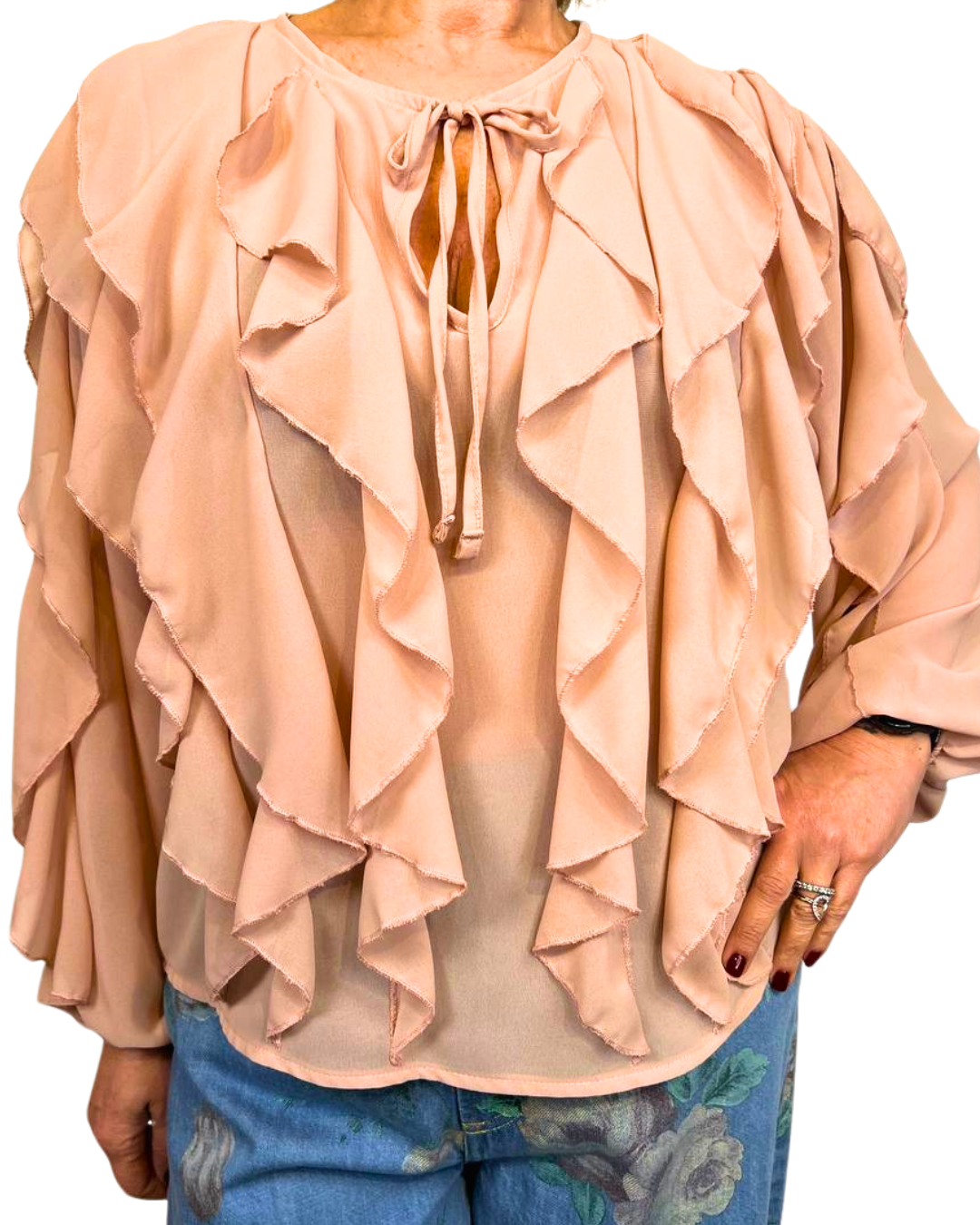 Camicia Volant My-d