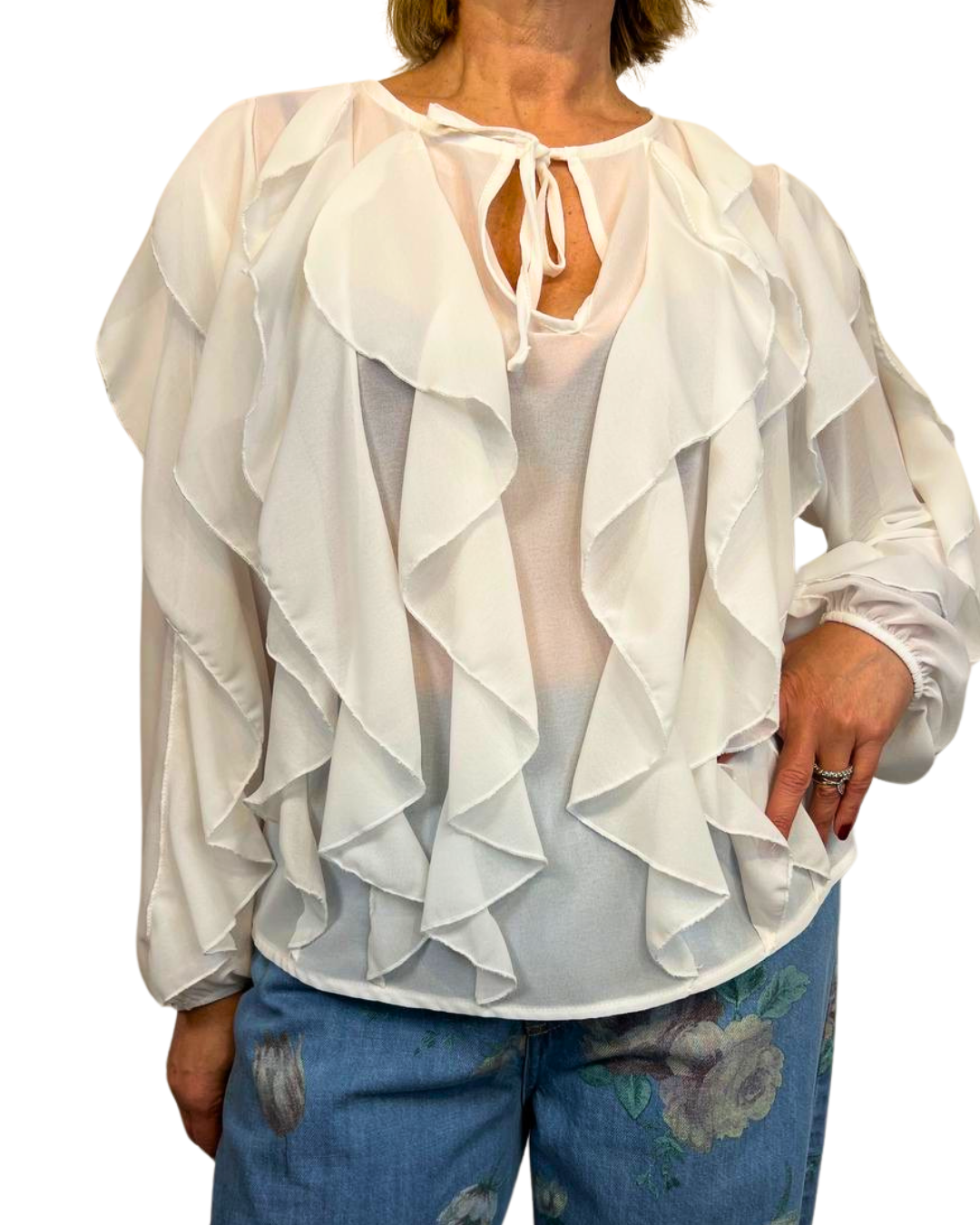 Camicia Volant My-d