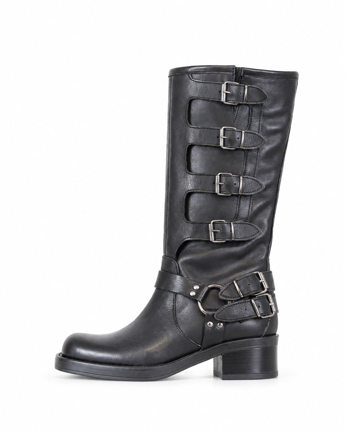 stivale fibie in vera pelle Art. M4