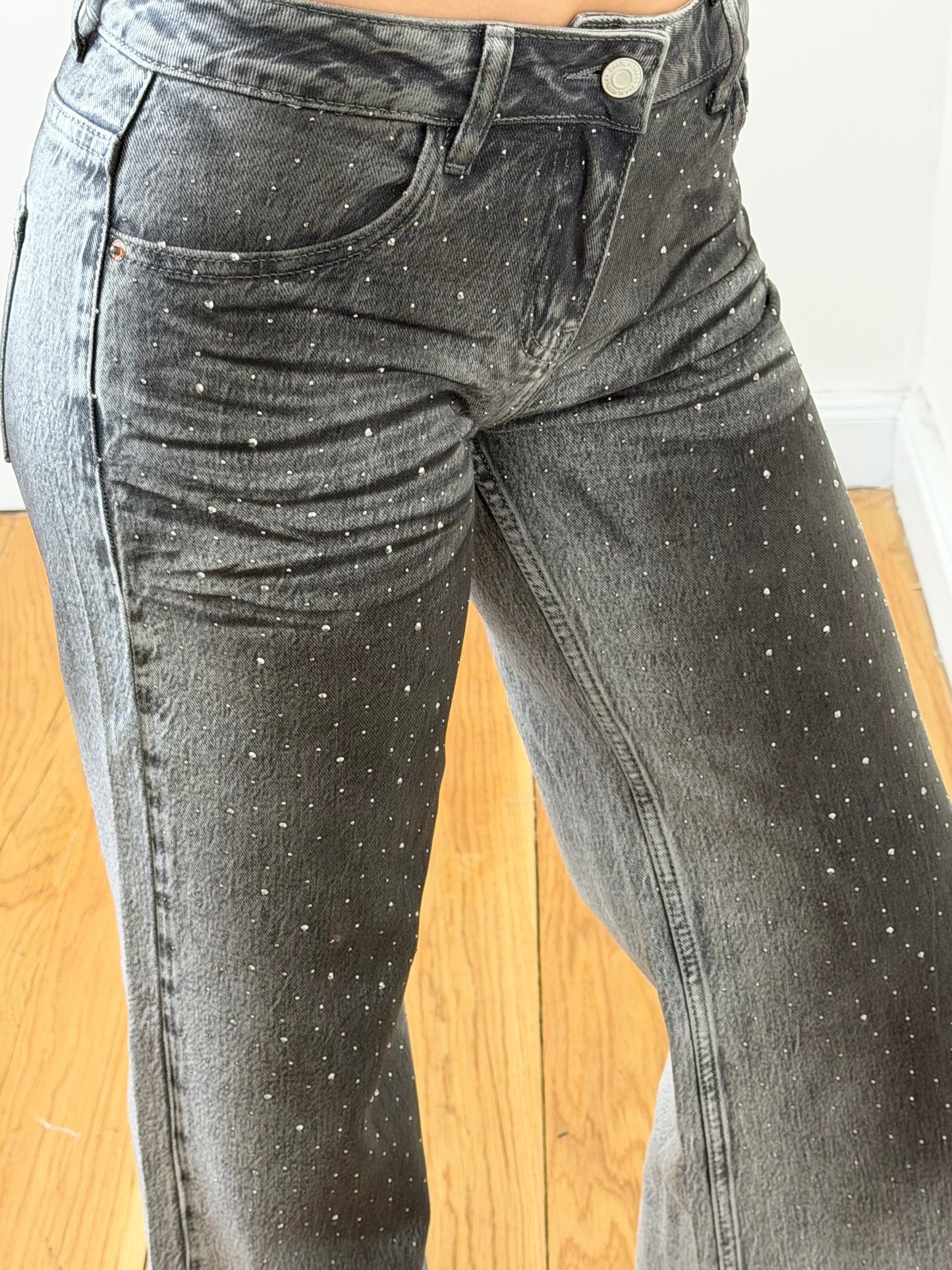 Jeans Sfumato Strass My-d