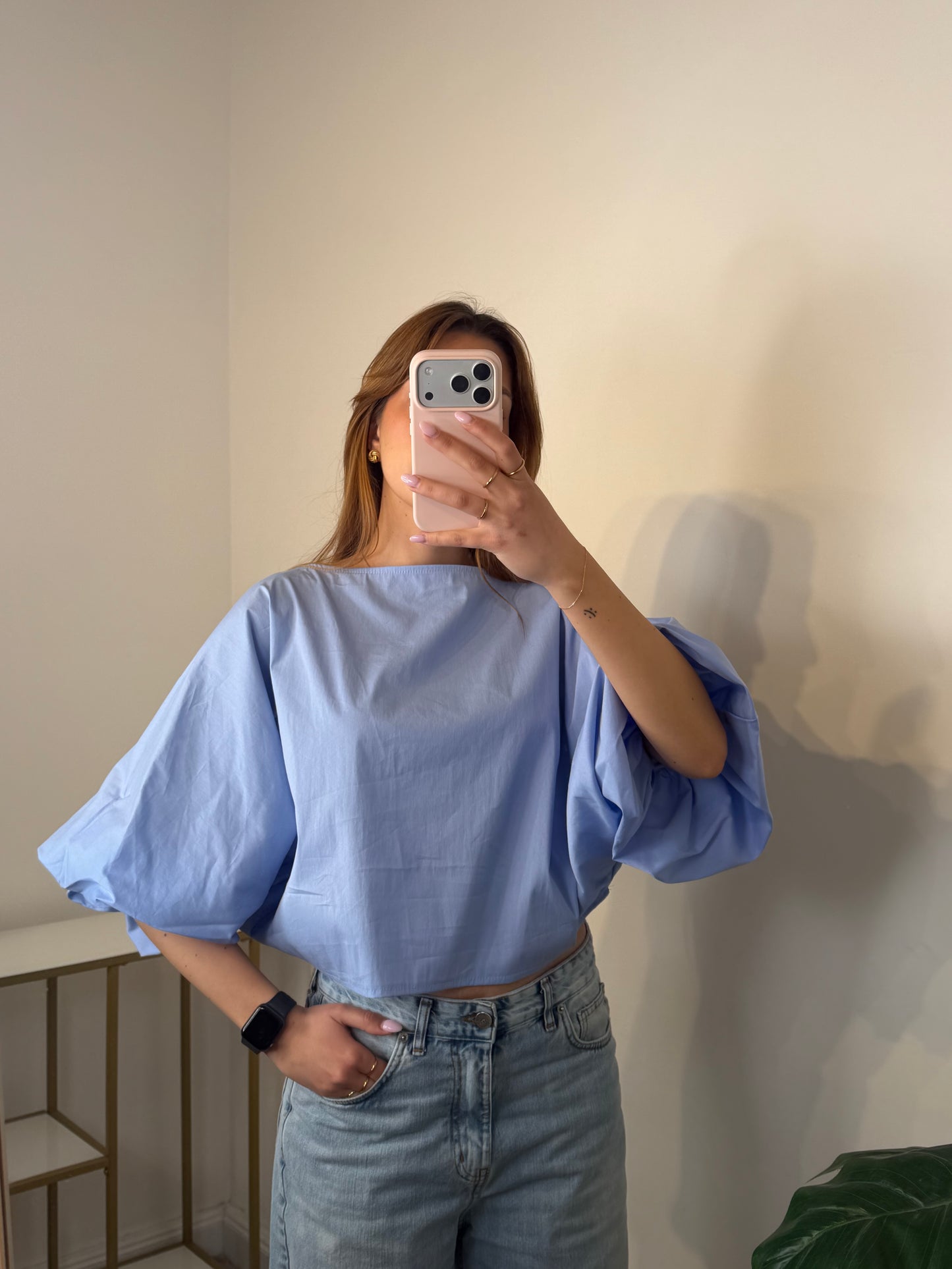 Blusa Manica Fiore My-d