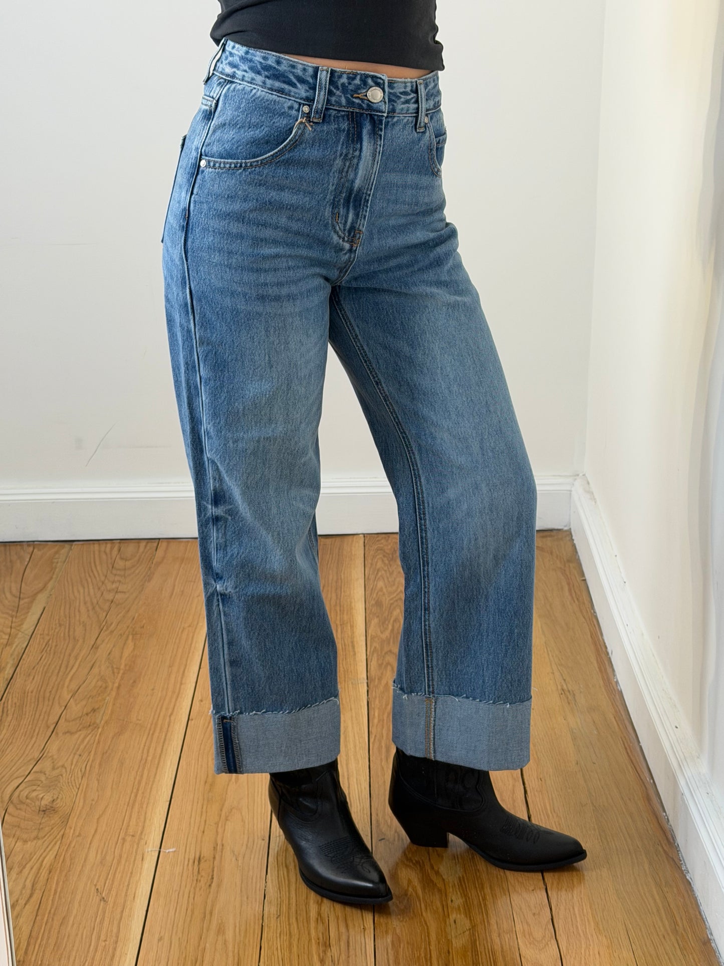 Jeans Risvolto Brend