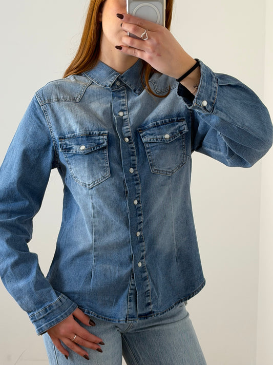 Camicia Denim Brend