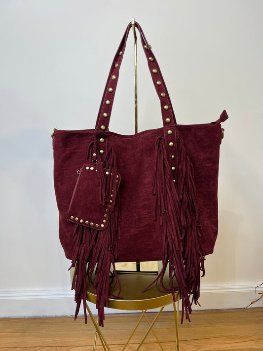 Shopper Frange Borchie