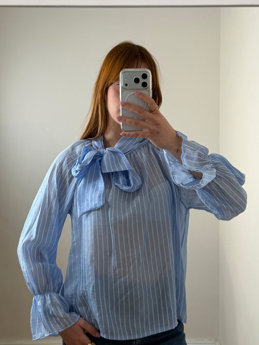 Camicia Fiocco Righe