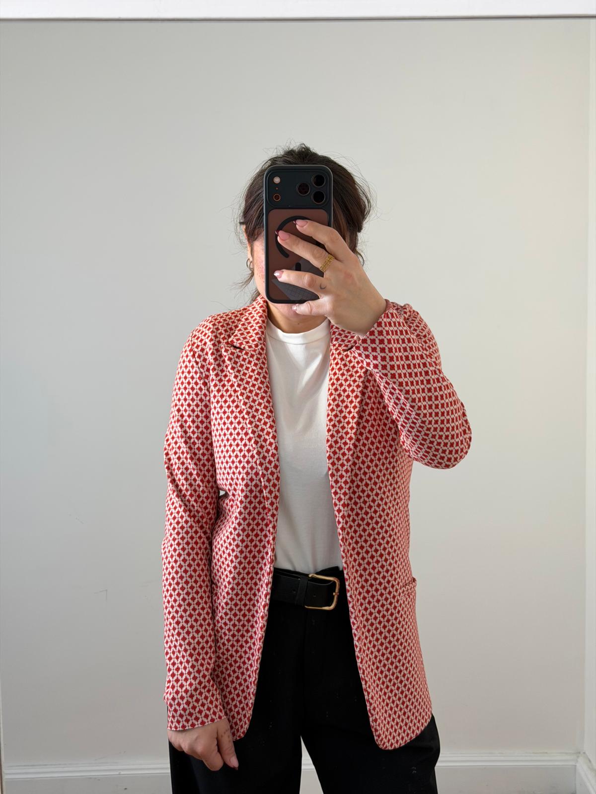 Giacca Sciallata Jacard