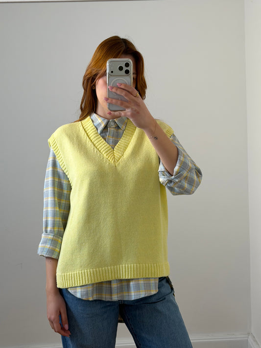 Gilet Scollo V Brend