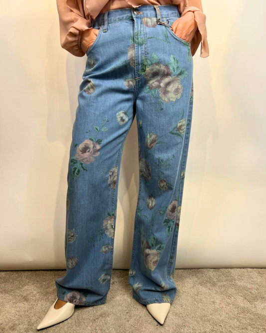 Jeans fiori Brend