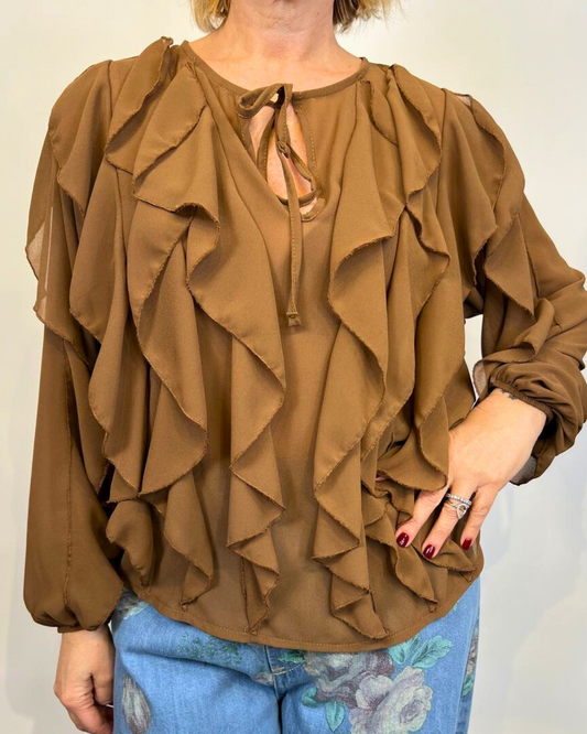 Camicia Volant My-d