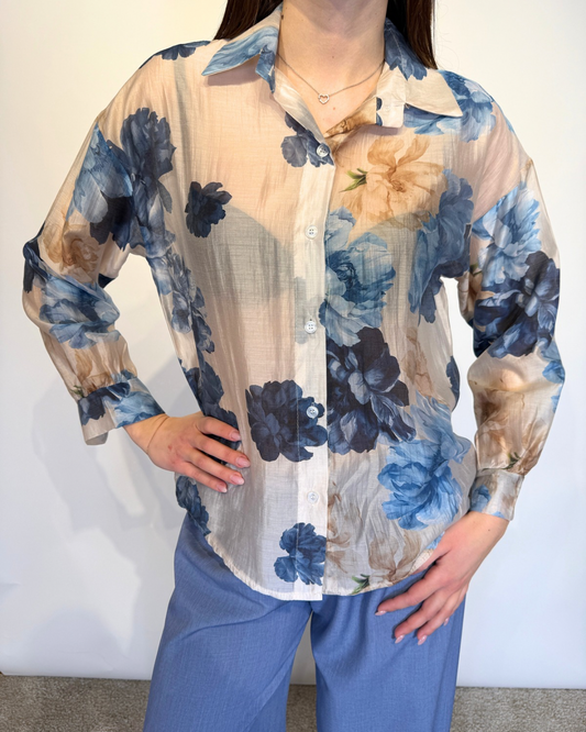 Camicia fiori