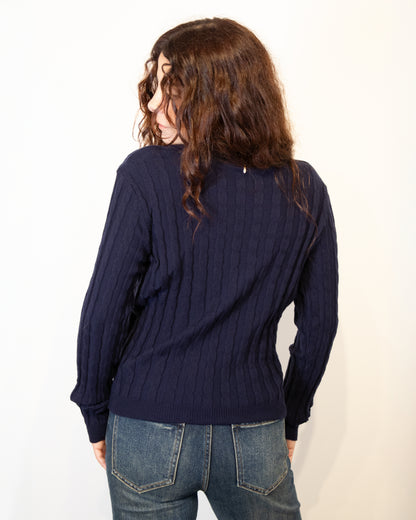 BREND Maglia girocollo treccia art. L10-2653