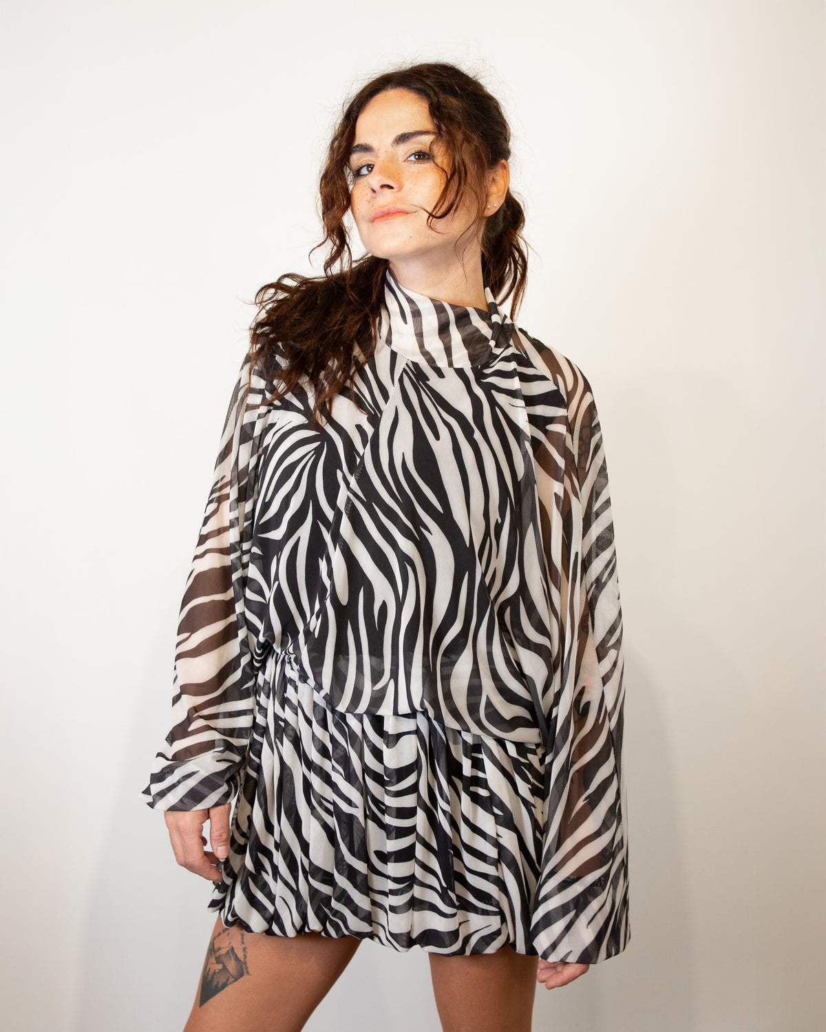 LUMINA Abito zebrato art. LD6279