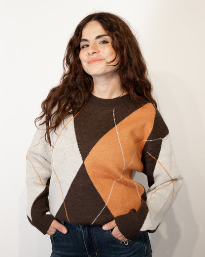 BREND Maglia rombi art. Q36-1933