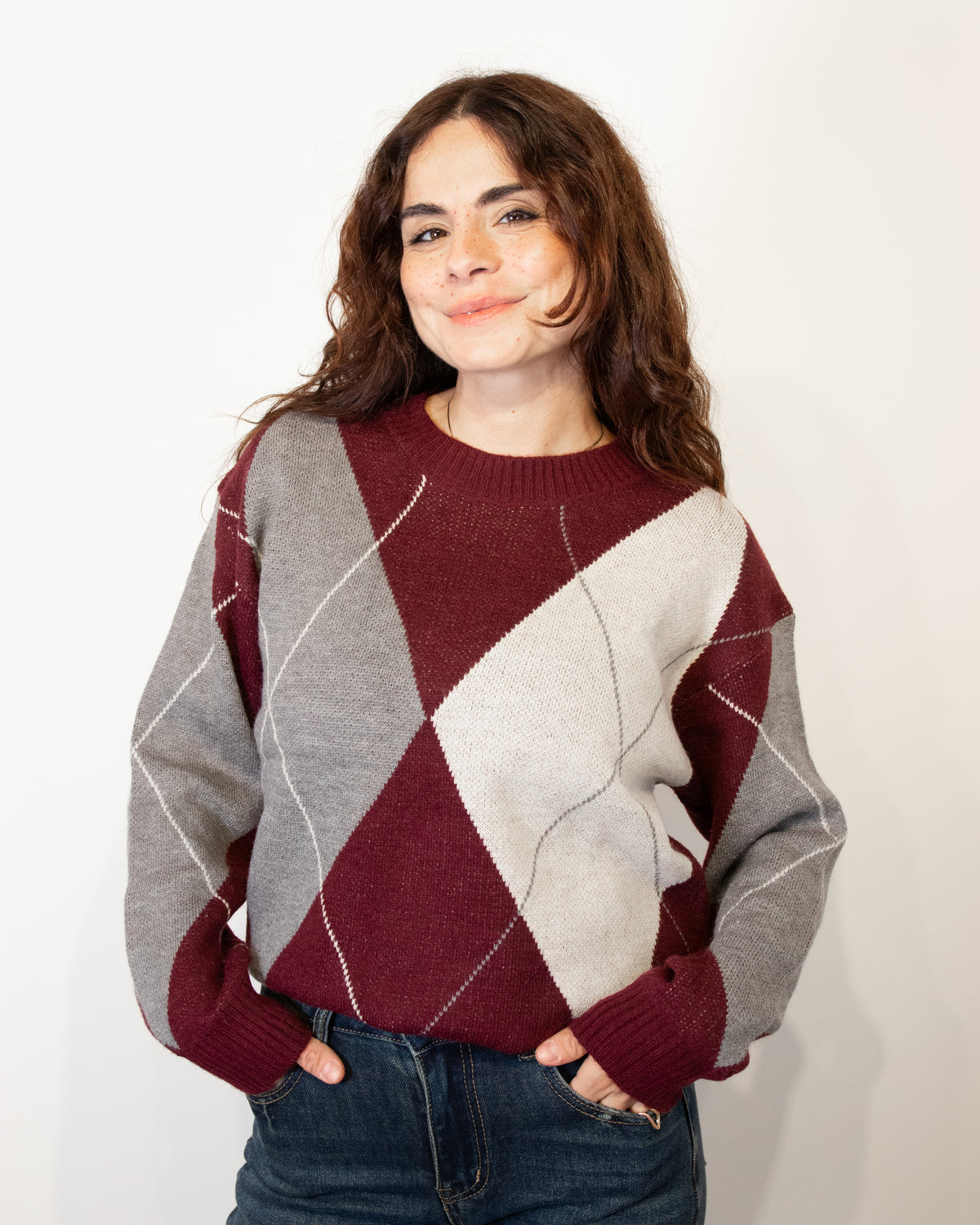 BREND Maglia rombi art. Q36-1933