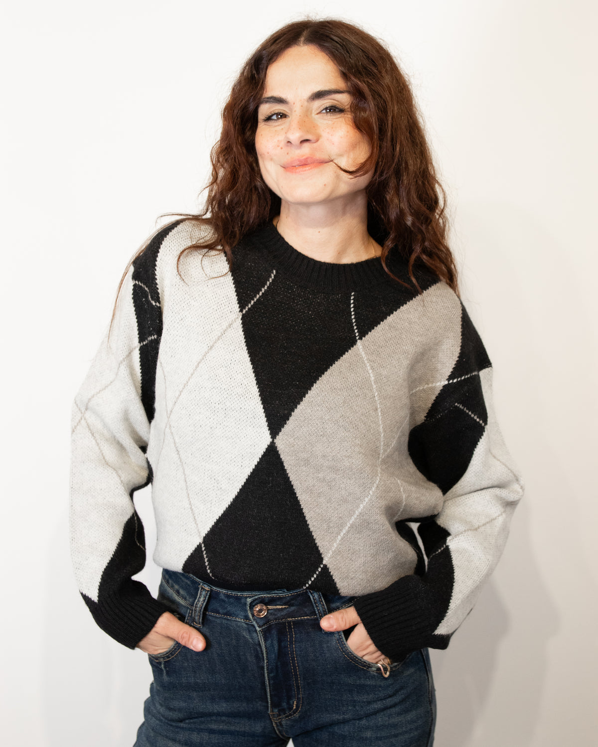 BREND Maglia rombi art. Q36-1933