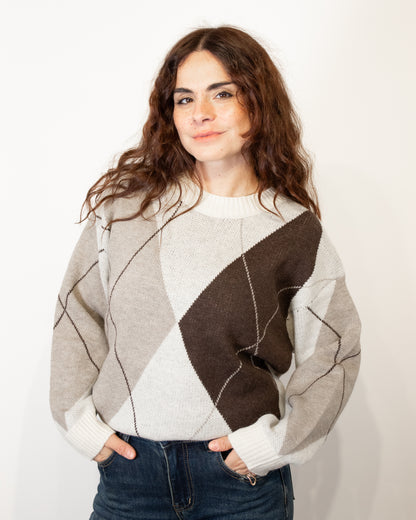 BREND Maglia rombi art. Q36-1933