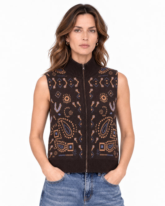 MY-D MY-D GILET BANDANA Art. YM6328
