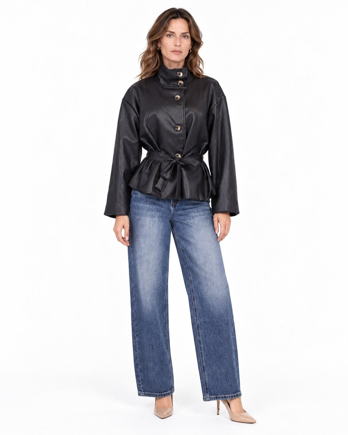 MY-D GIACCA PELLE CON NODO Art. NC83951