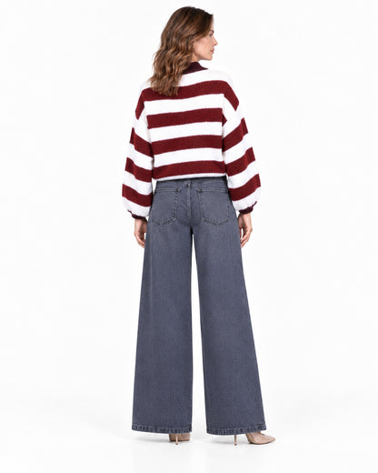 VICBEE Maglione a righe