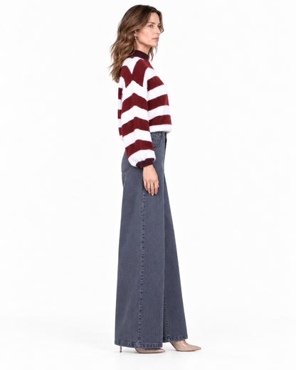 VICBEE Maglione a righe