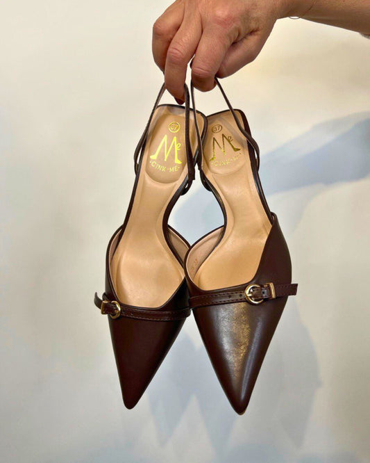 Slingback Cioccolato